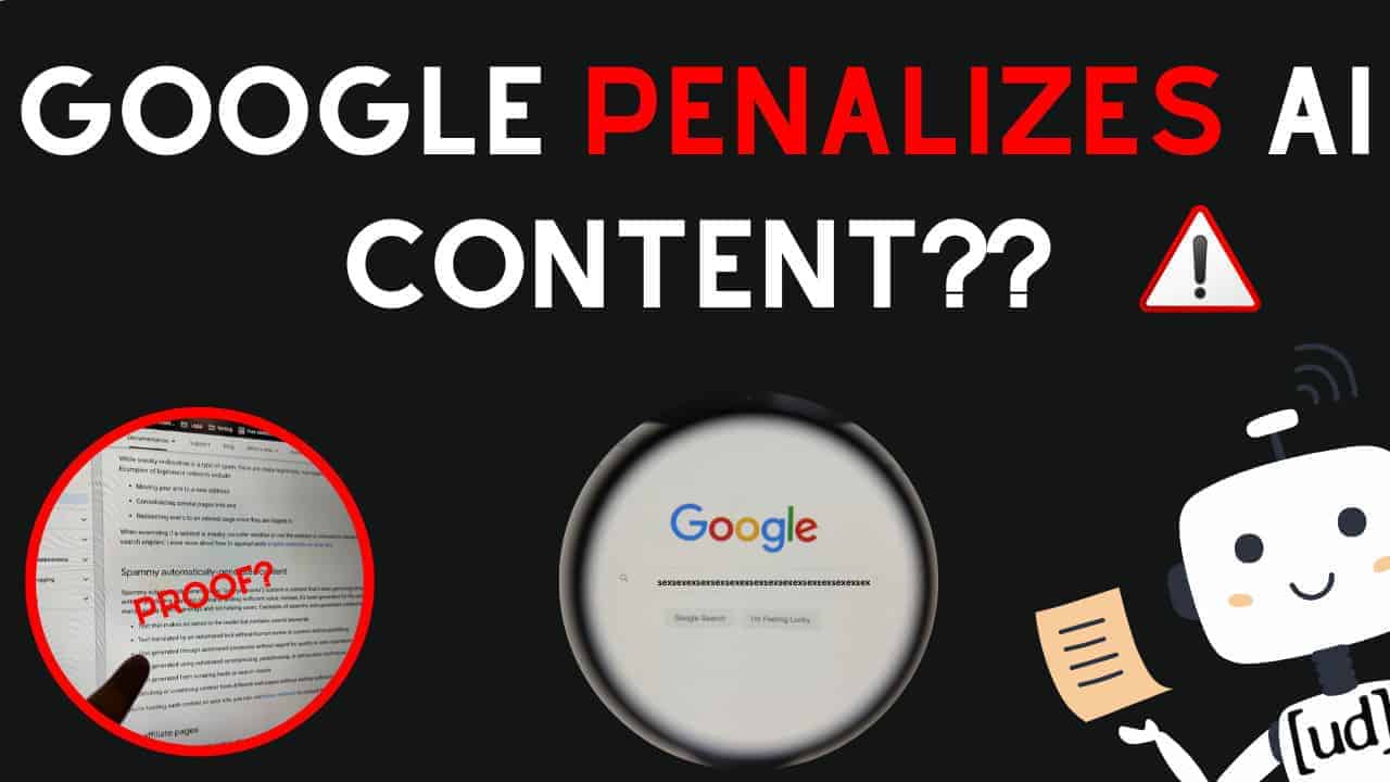 Werden von KI umgeschriebene Artikel von Google bestraft?